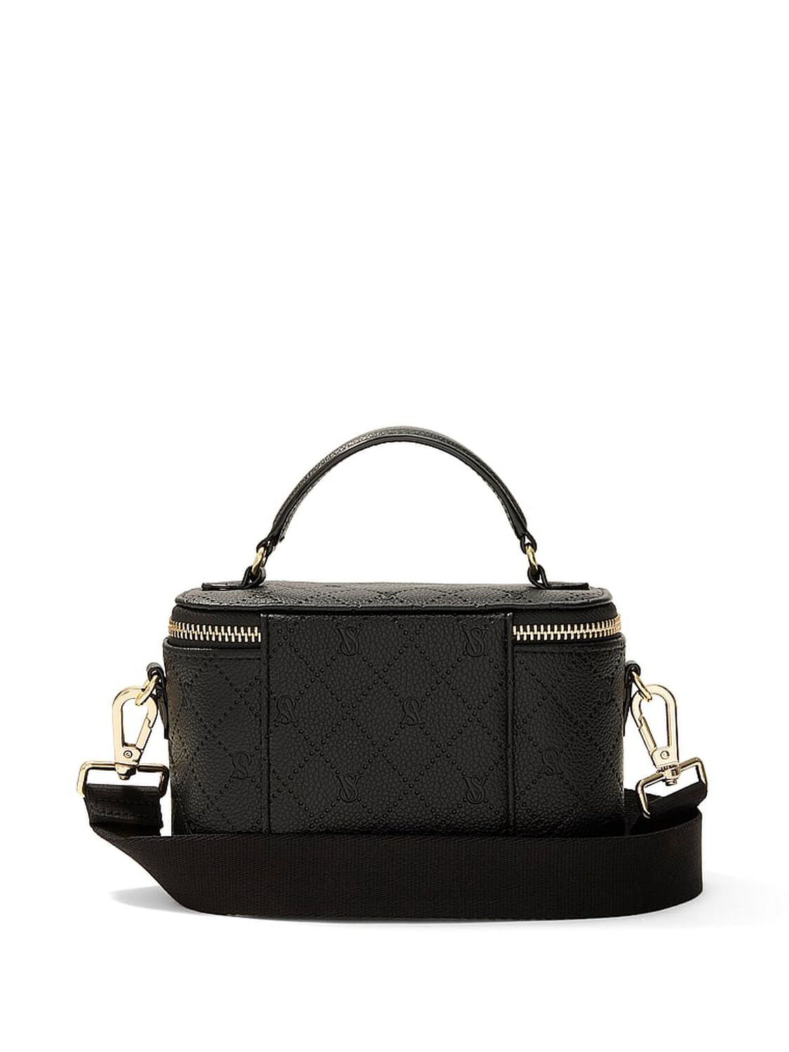 vs Victoria's Secret Train Case Crossbody Bag Black 2 of 3 