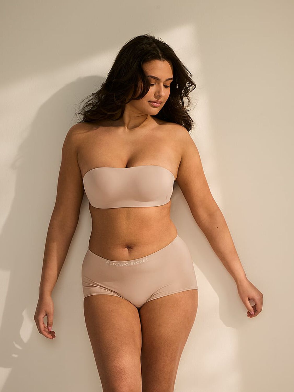 vs Victoria's Secret Bare Invisible by Victoria's Secret Perfect Comfort Wireless Push-Up Strapless Bra Praline 4 of 4 