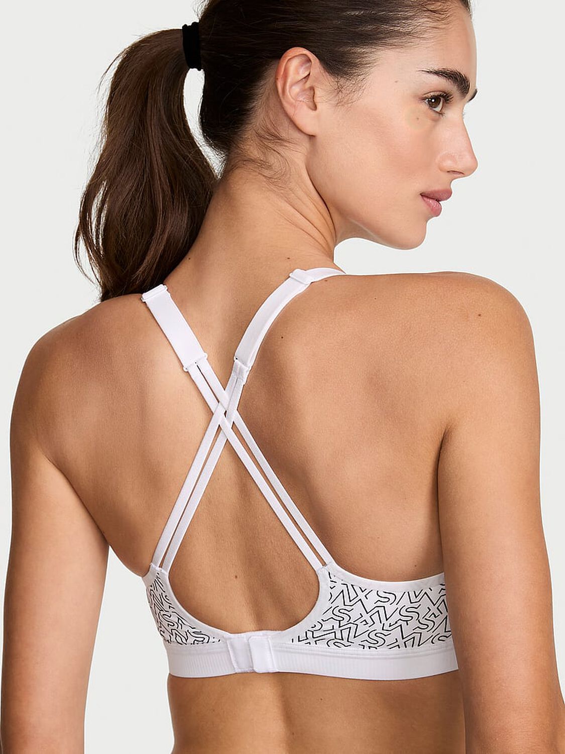 vs Vsx VSX Angel&trade; Sports Bra Vs White Logos 2 of 3 