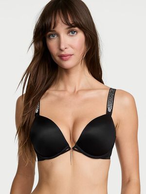 Bombshell Add-2-Cups Ombr&eacute; Stripe Shine Strap Push-Up Bra