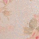 Sheer Shimmer Lace-Trim Brazilian Panty, Floral Print, swatch
