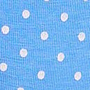 Stretch Cotton V-String Panty, Blue Jasper Dot, swatch