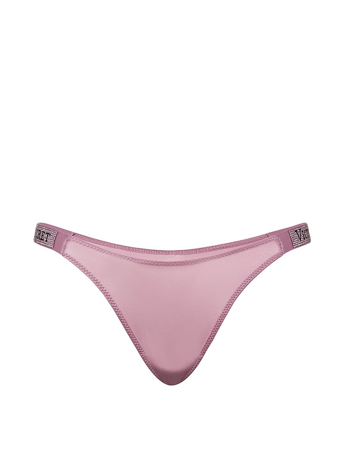 vs Very Sexy Shine Strap Thong Panty Dusk Rose 3 of 4 