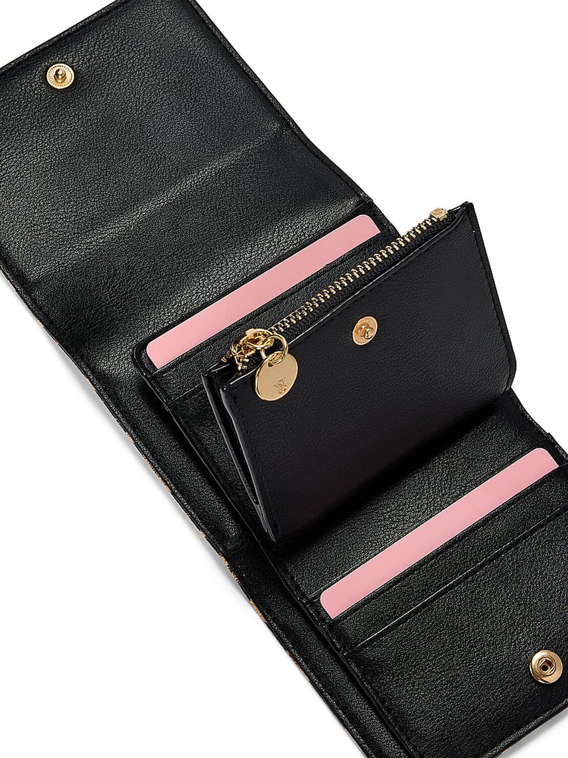 vs Victoria's Secret Small Flap Wallet Leopard 3 of 3 