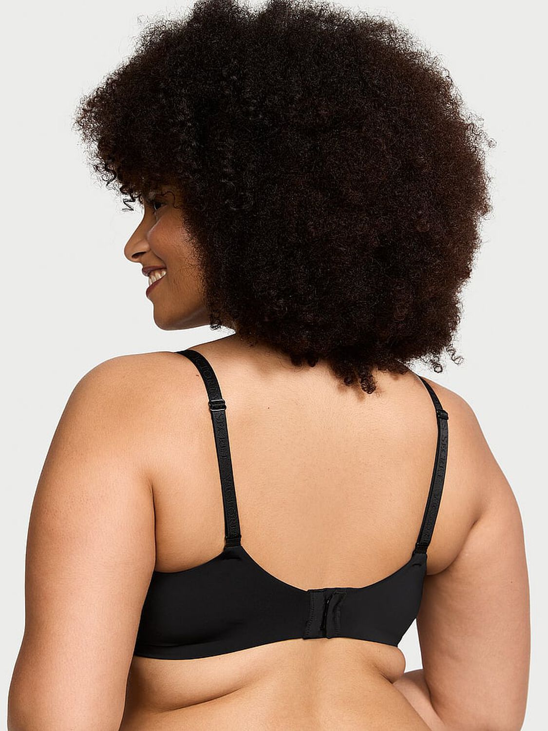 vs The T-Shirt Push-Up Perfect Shape Smooth Bra Black 2 of 3 