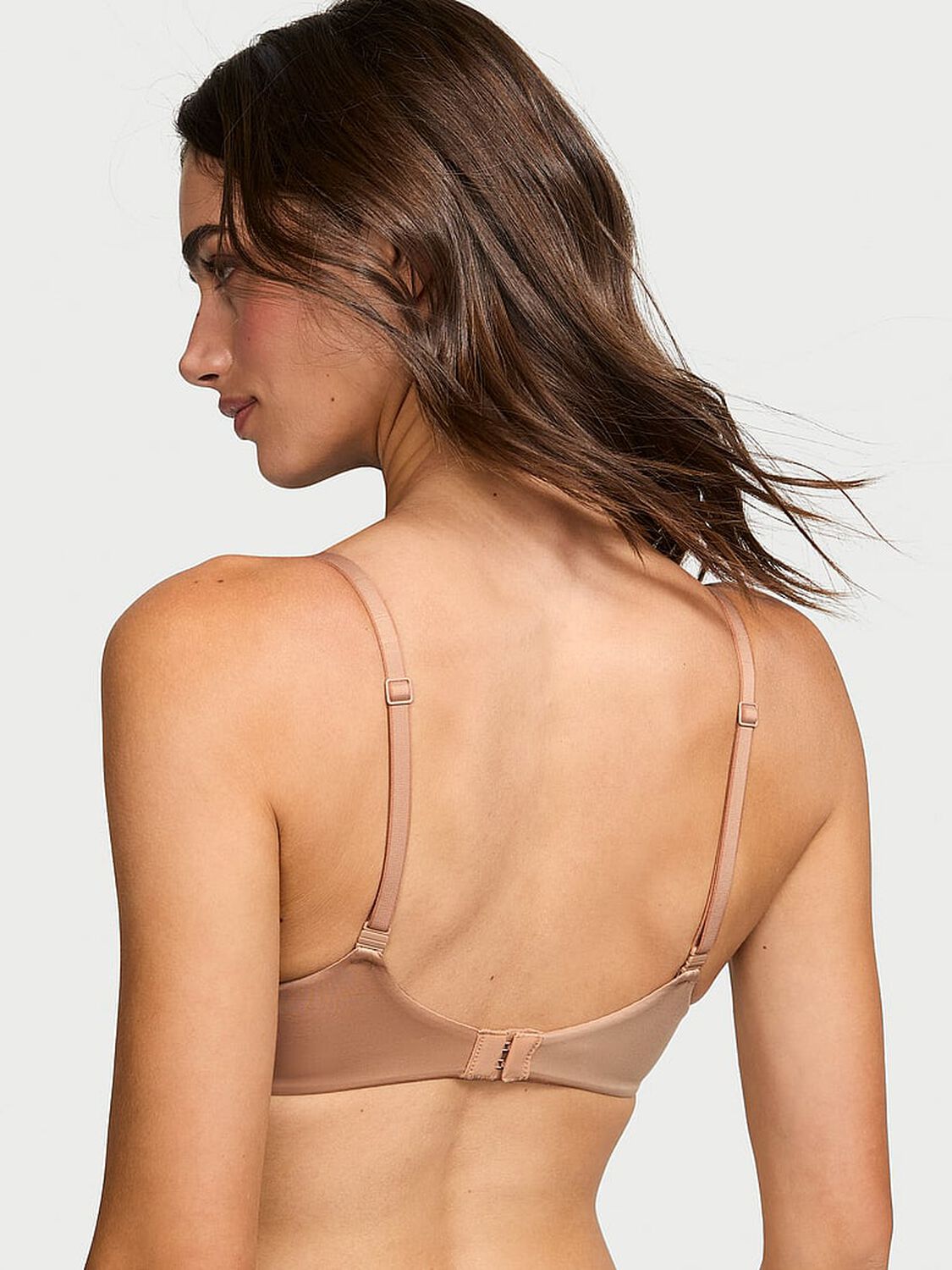 vs Body By Victoria Lightly Lined Smooth Demi Bra Praline 2 of 5 