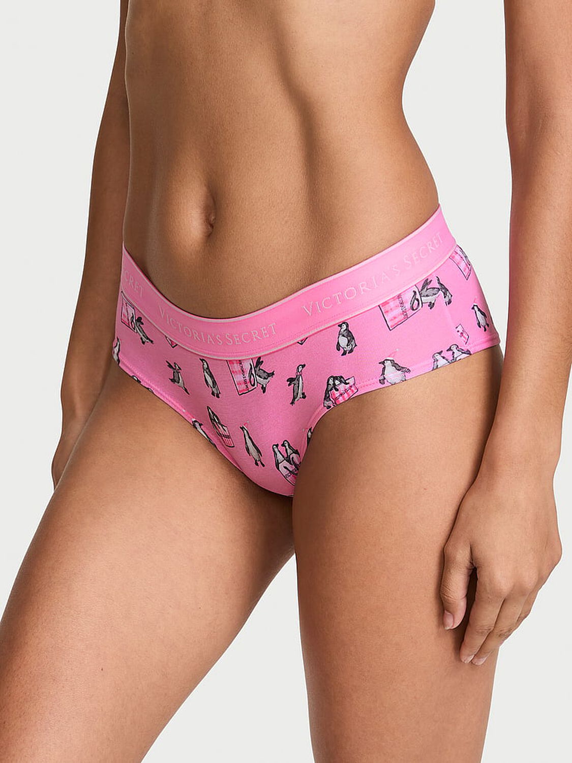 vs Cotton Logo Cotton Cheeky Panty 1 of 3 