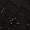 Lace Shine Logo Lightly Lined Balconette Bra, Black, swatch
