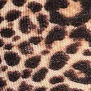 Cotton Exploded Logo Lightly Lined Demi Bra, Leopard, swatch