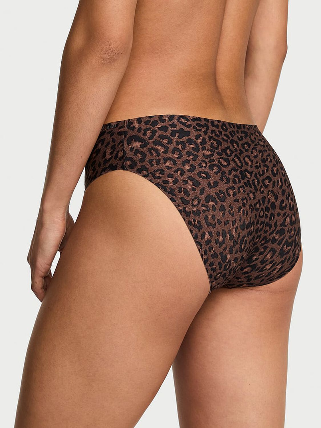 vs Body By Victoria Body by Victoria Flex Mid-Rise Bikini Panty Ganache Leopard 3 of 4 