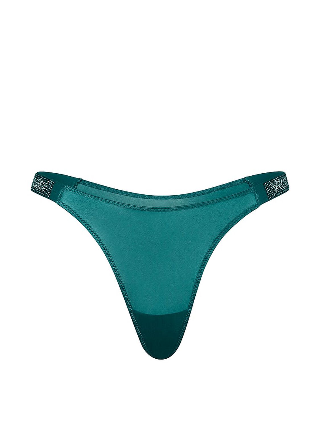vs Very Sexy Shine Strap Thong Panty True Teal 4 of 4 