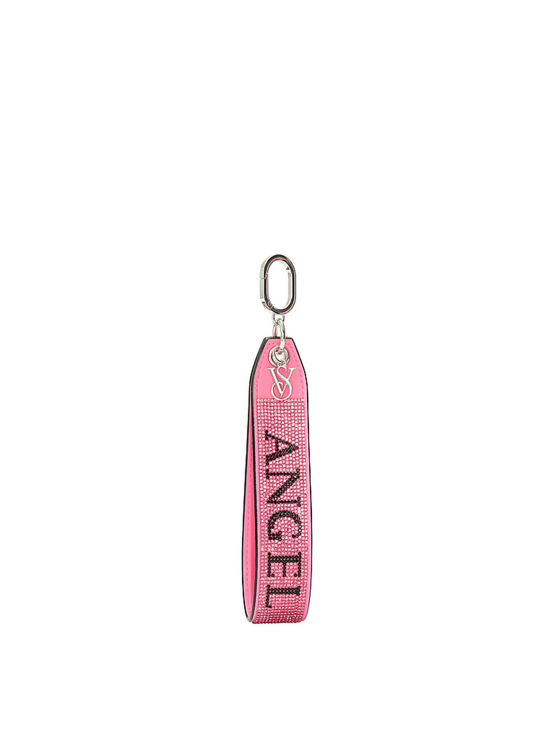vs Victoria's Secret Wristlet Strap Keychain Bombshell Pink 1 of 2 