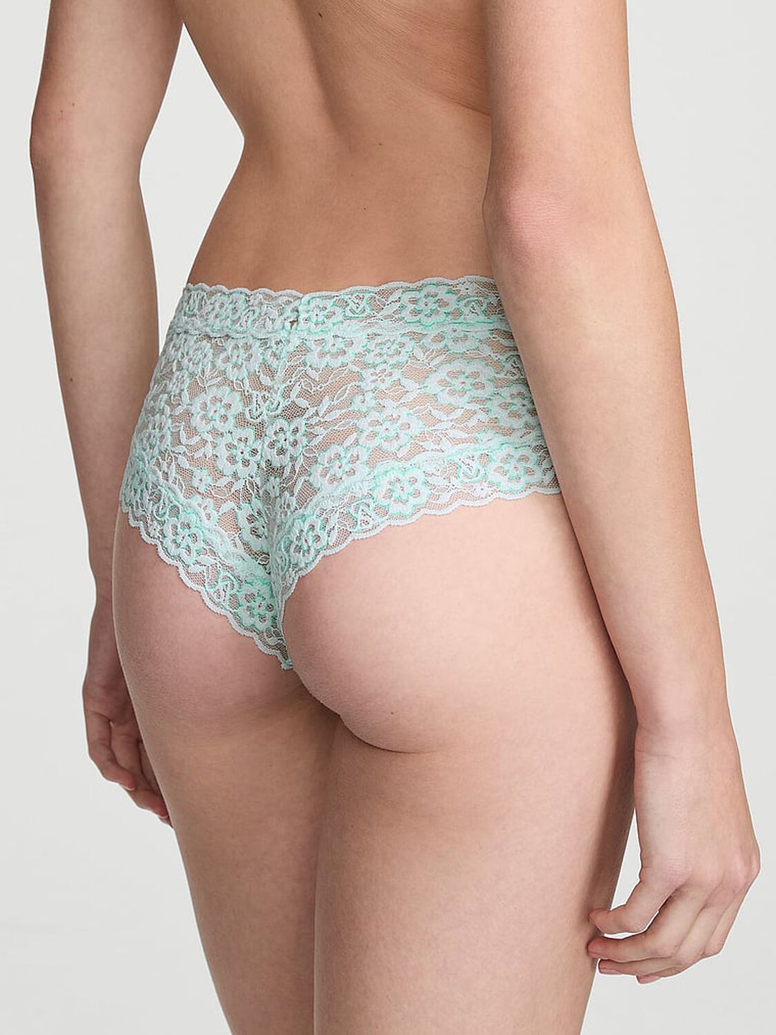 vs The Lacie Lace Cheeky Panty Mint Bliss 2 of 3 