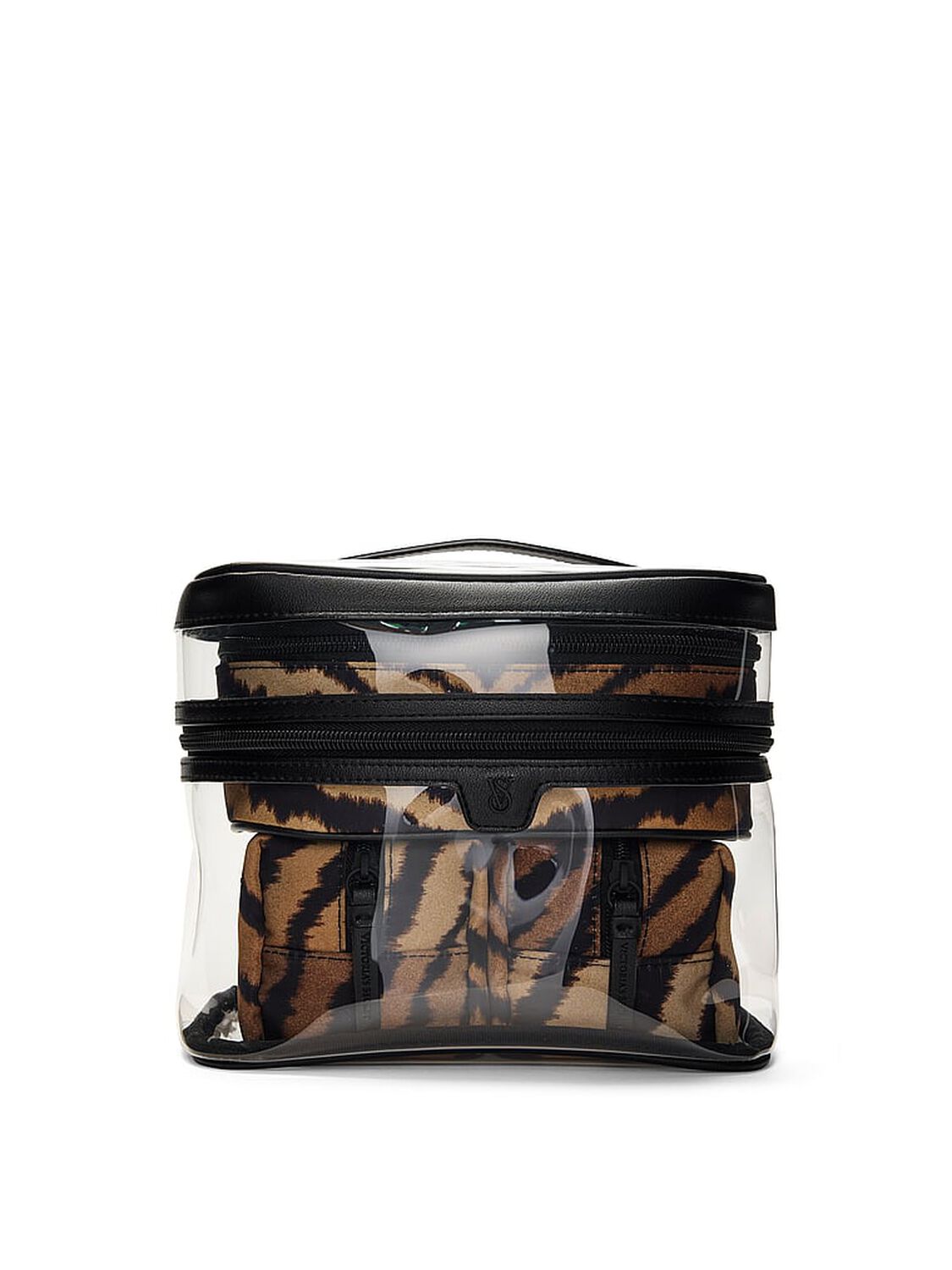 vs Victoria's Secret 4-Piece Makeup Bag Black 1 of 2 