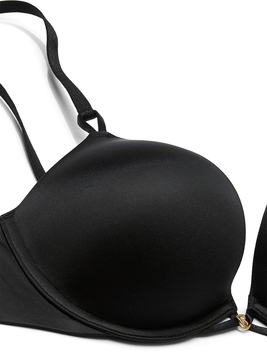 vs Very Sexy Bombshell Add-2-Cups Smooth Push-Up Bra Jet Black 5 of 5 
