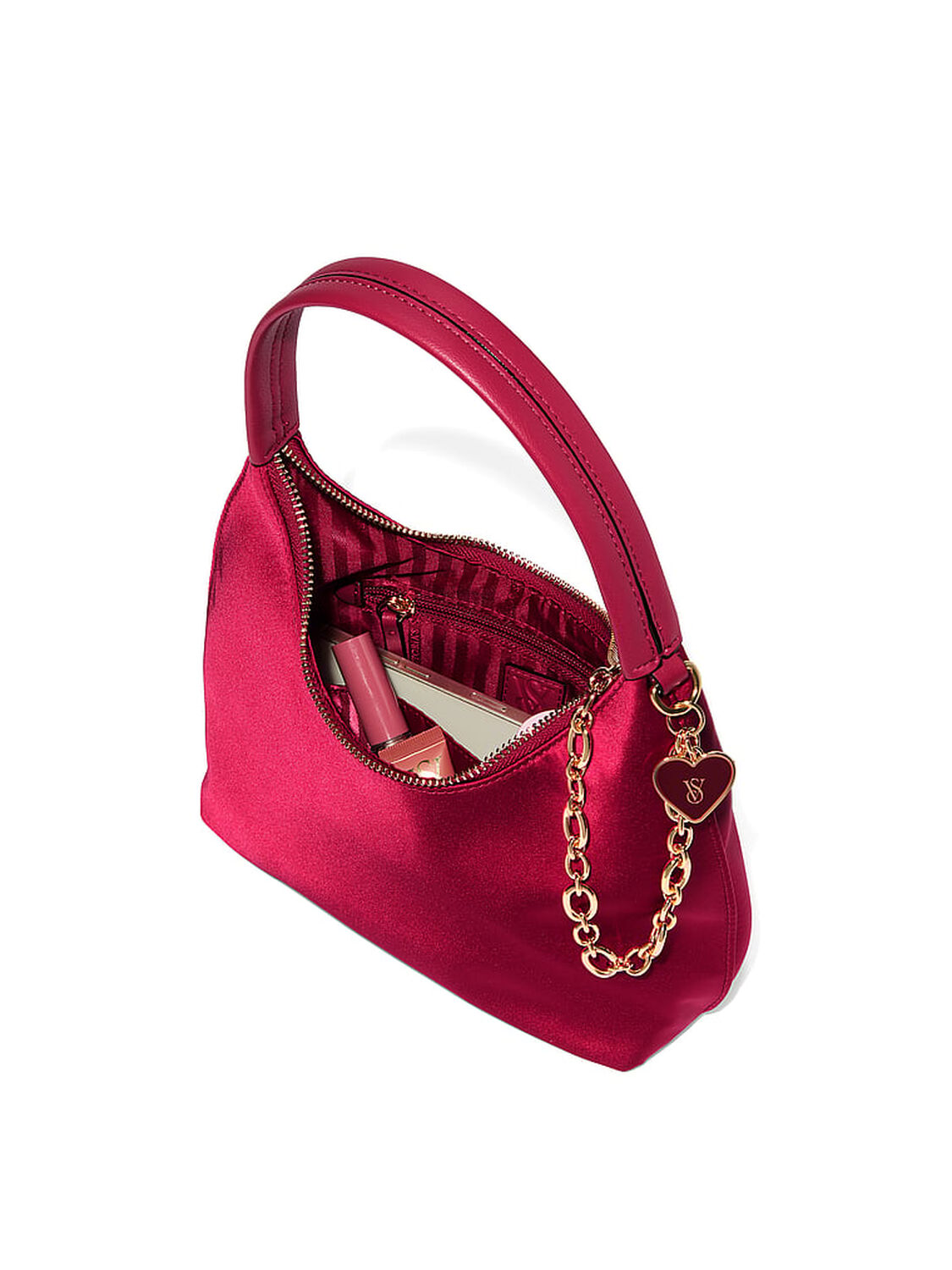 vs Victoria's Secret VS Icon Small Shoulder Bag Red Lacquer 3 of 3 