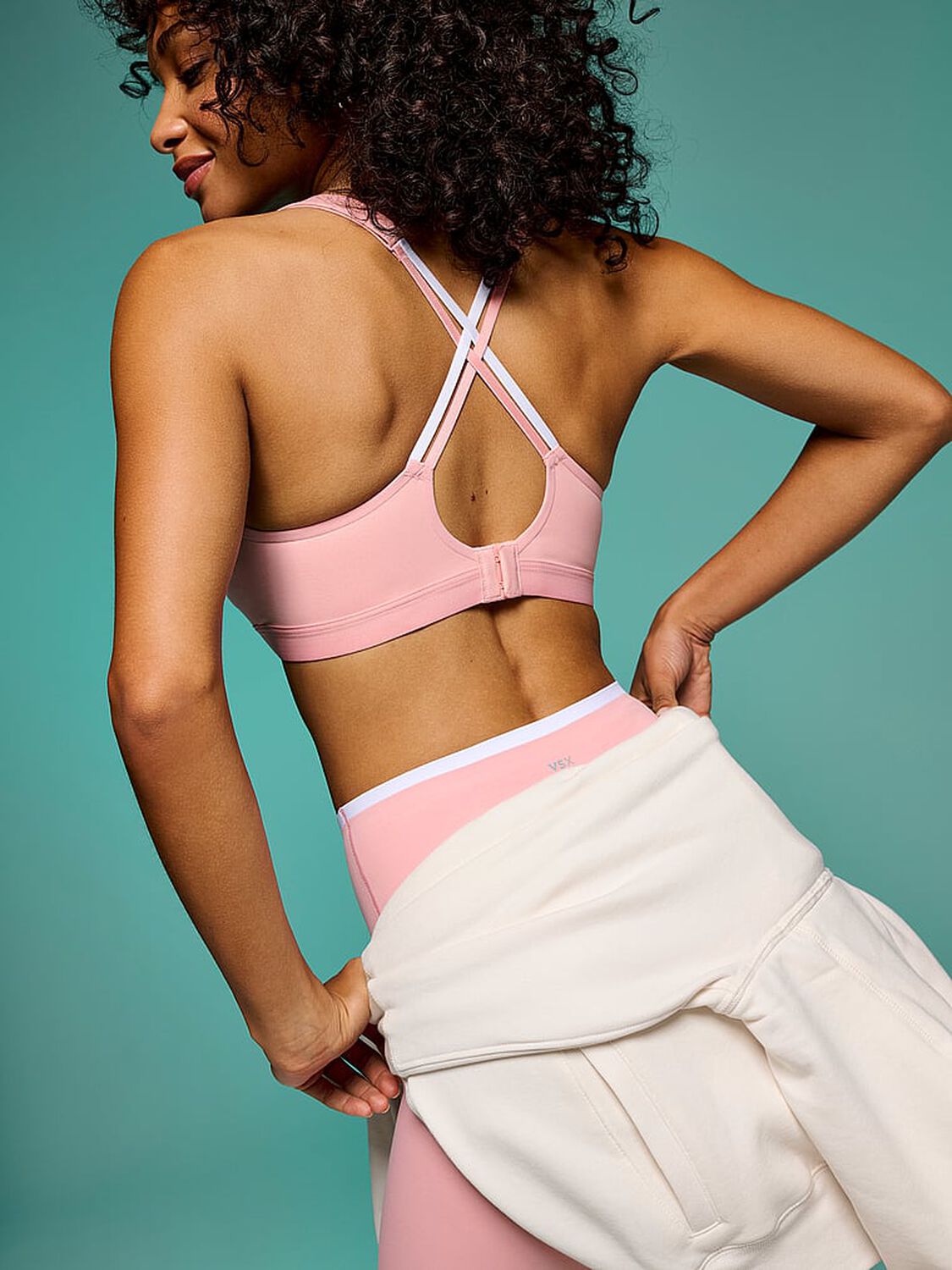 vs Vsx VSX Angel&trade; Sports Bra Dusk Pink 4 of 4 