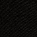 Stretch Cotton High-Leg Scoop Thong Panty, Black, swatch