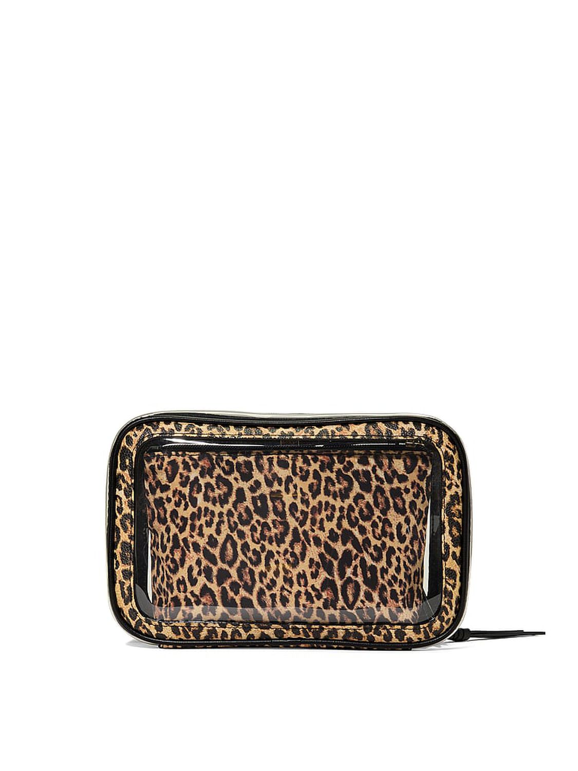 vs Victoria's Secret 3-Piece Makeup Bag Set Leopard 2 of 4 