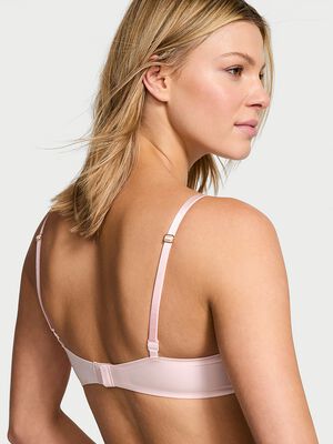 Smooth Lightly Lined Plunge Demi Bra