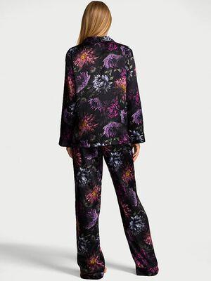 Signature Satin Long Pajama Set