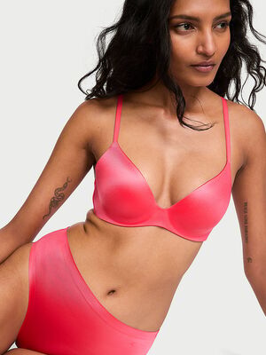 FlexFactor Lightly Lined Plunge Demi Bra