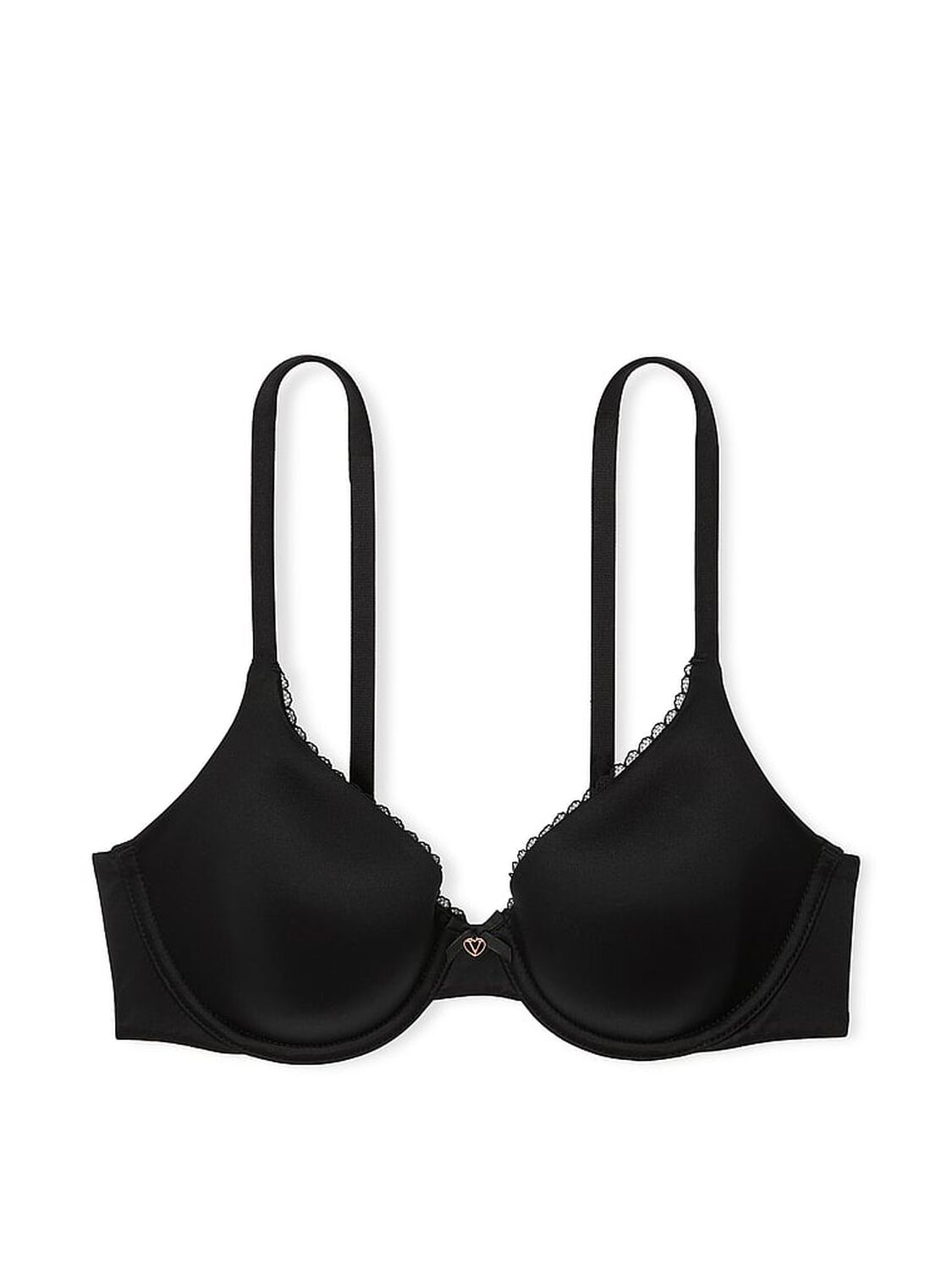 vs Body By Victoria Lightly Lined Full-Coverage Smooth Bra Black 3 of 5 