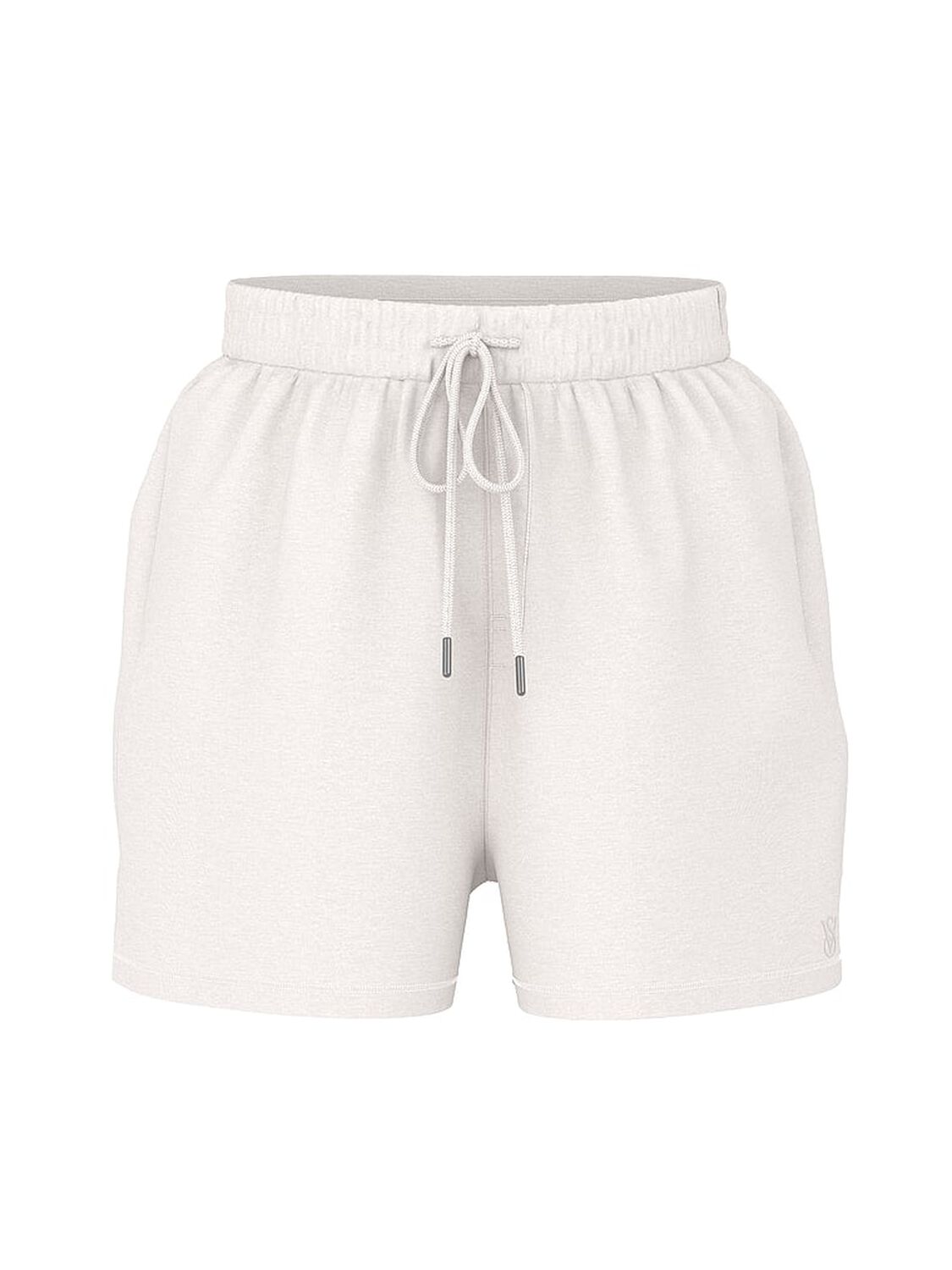 vs Angel Essentials Off-Duty Terry Lounge Shorts Coconut White 1 of 4 