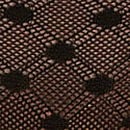 Dot Geo Lace Cheeky Panty, Black, swatch