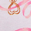 Logo Cotton Boyshort Panty, White Ribbon & Key, swatch