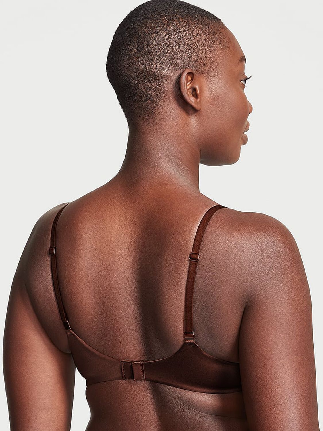 vs Body By Victoria Perfect Shape Push-Up Smooth Bra Ganache 2 of 3 
