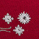 Cotton Lace-Waist Cheeky Panty, Red Lacquer, swatch