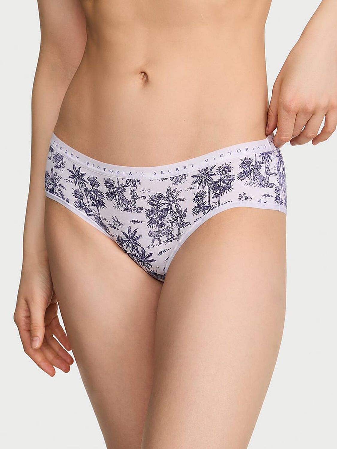 vs Victoria's Secret Stretch Cotton Hiphugger Panty Print 1 of 3 