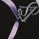 Logo Cotton Boyshort Panty, Black Ribbons, swatch