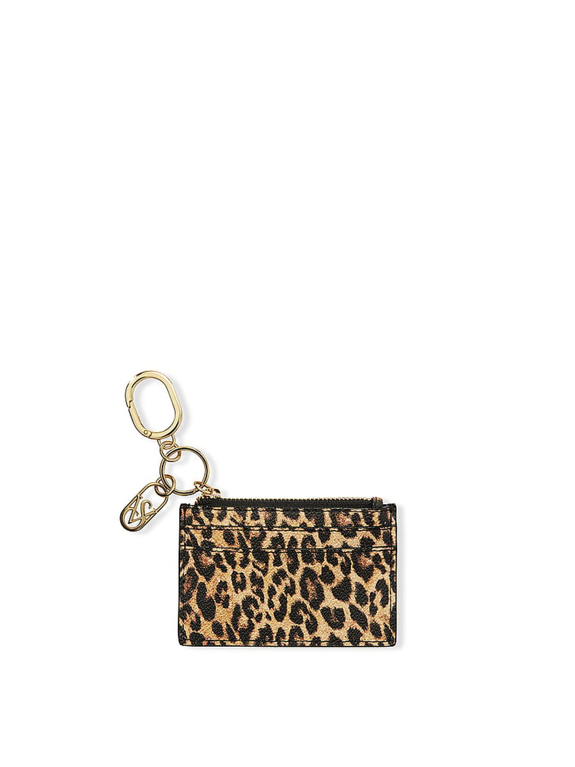 vs Victoria's Secret Classic Card Case Keychain Leopard 1 of 2 