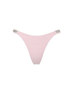 Shine Strap Thong Panty