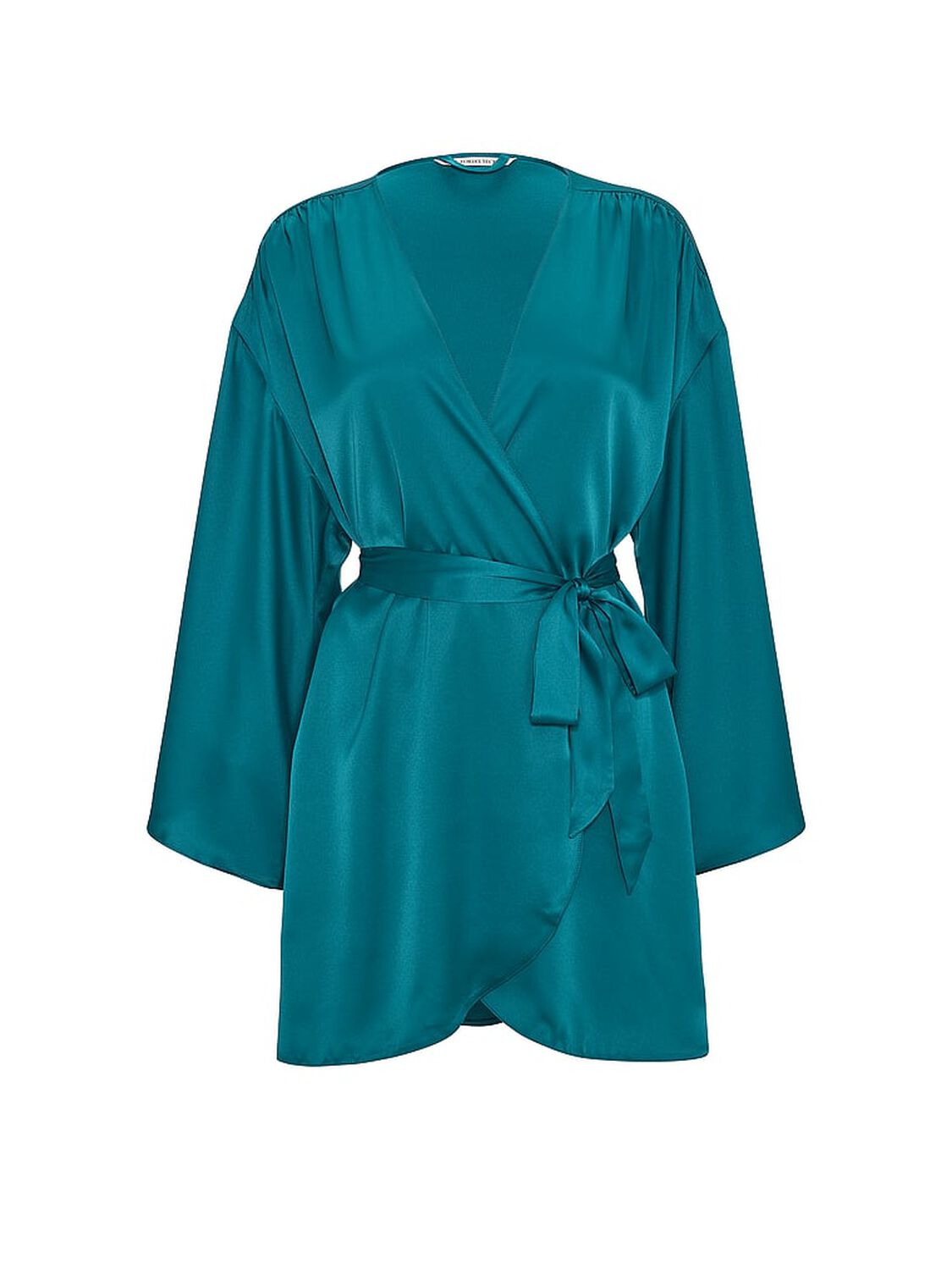vs Victoria's Secret Satin Short Robe 3 of 3 