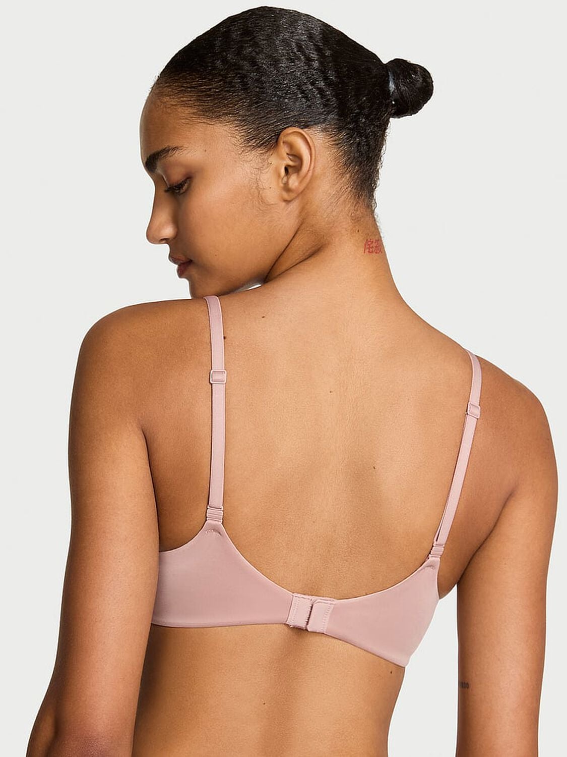 vs Body By Victoria Lightly Lined Smooth Demi Bra Talc 2 of 2 