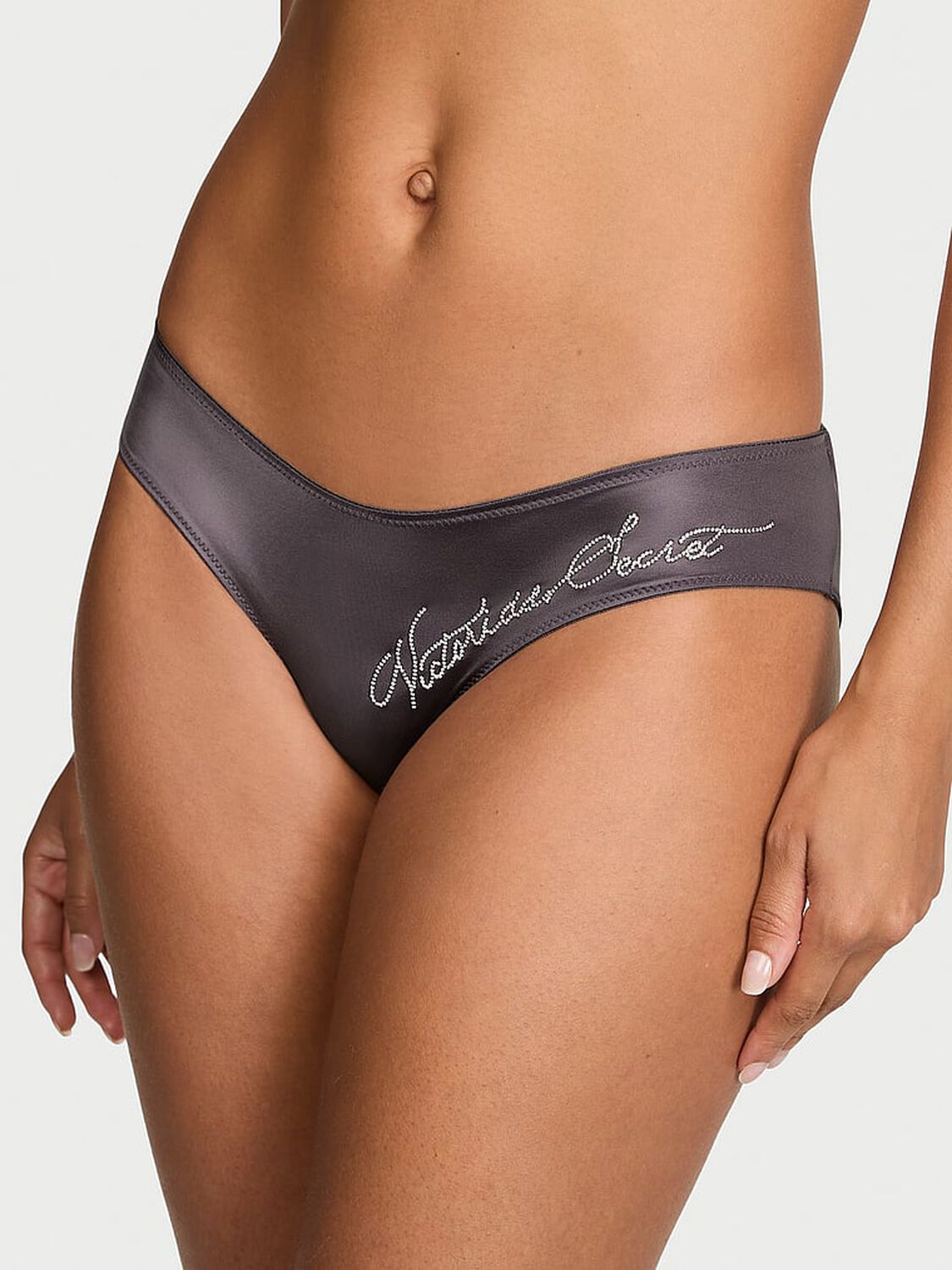 vs Very Sexy Shine Script Low-Back Cheeky Panty Tornado 1 of 2 