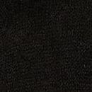 Luxe Knit V-Neck Hoodie Sweater, Black, swatch