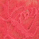 Rose Lace High-Leg Thong Panty, Hot Coral, swatch