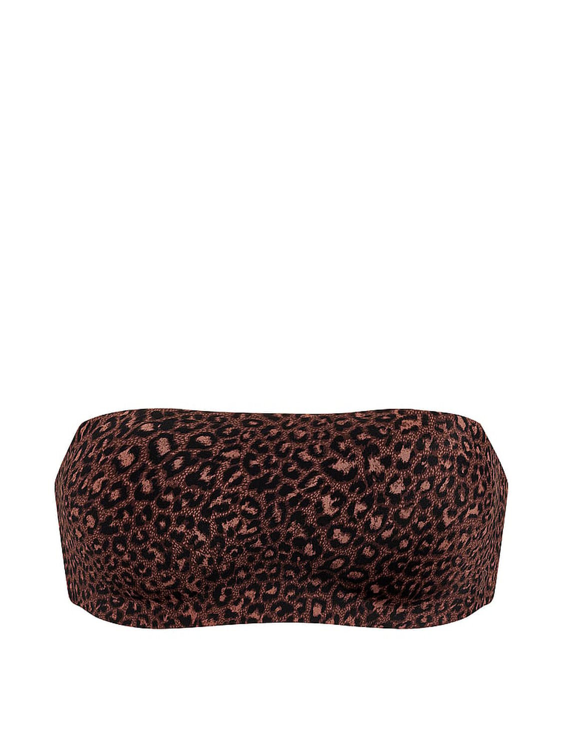 vs Invisible By Victoria&rsquo;s Secret Push-Up Wireless Bandeau Strapless Bra Ganache Leopard 3 of 4 