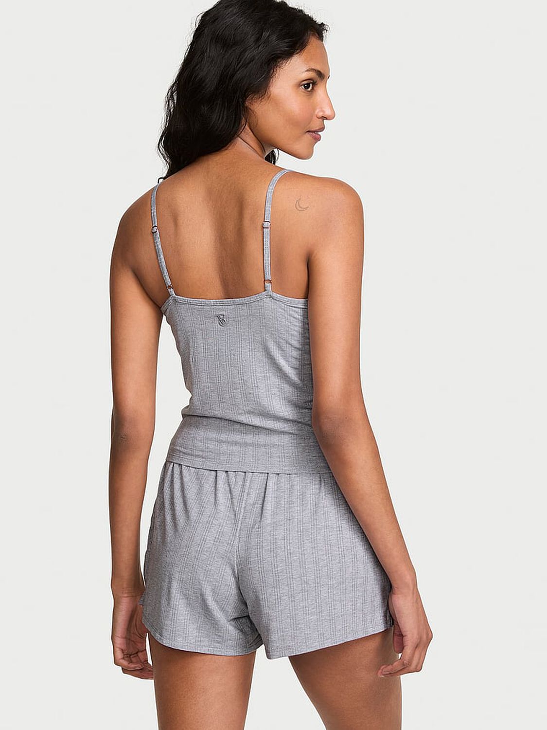 vs Victoria's Secret SoSoft&trade; Modal Ultra-Fine Cami & Short Set Medium Heather Grey 2 of 2 