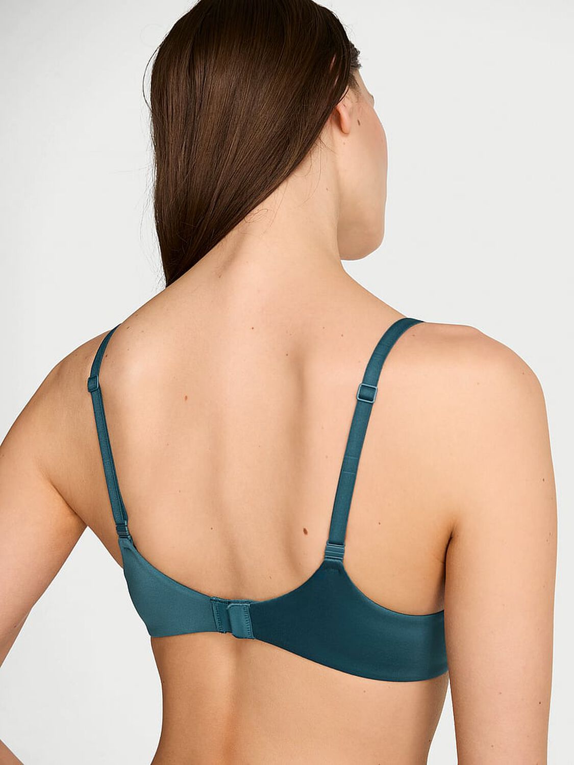 vs Body By Victoria Perfect Shape Smooth Push-Up Bra Blue Mineral 2 of 2 