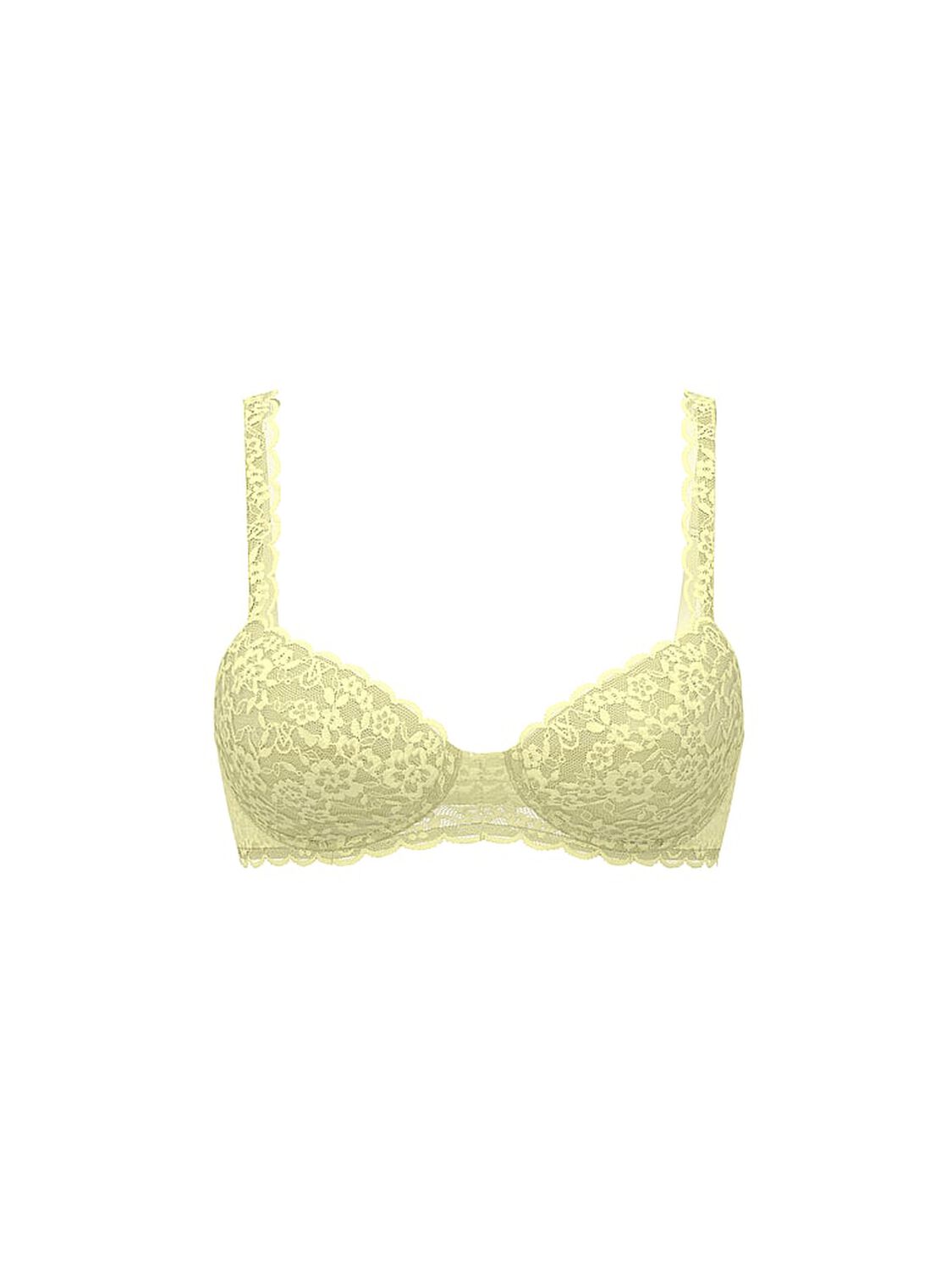 vs Victoria's Secret Lacie Unlined Balconette Bra Lemonade 3 of 4 