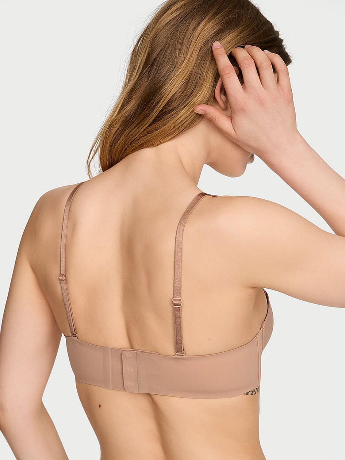 vs Victoria's Secret Bare Push-Up Strapless Bra Praline 2 of 3 