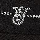 Shine Logo Cotton Boyshort Panty, Black, swatch