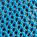 Beachwear Crochet Long-Sleeve Mini Dress, Skyline Blue, swatch