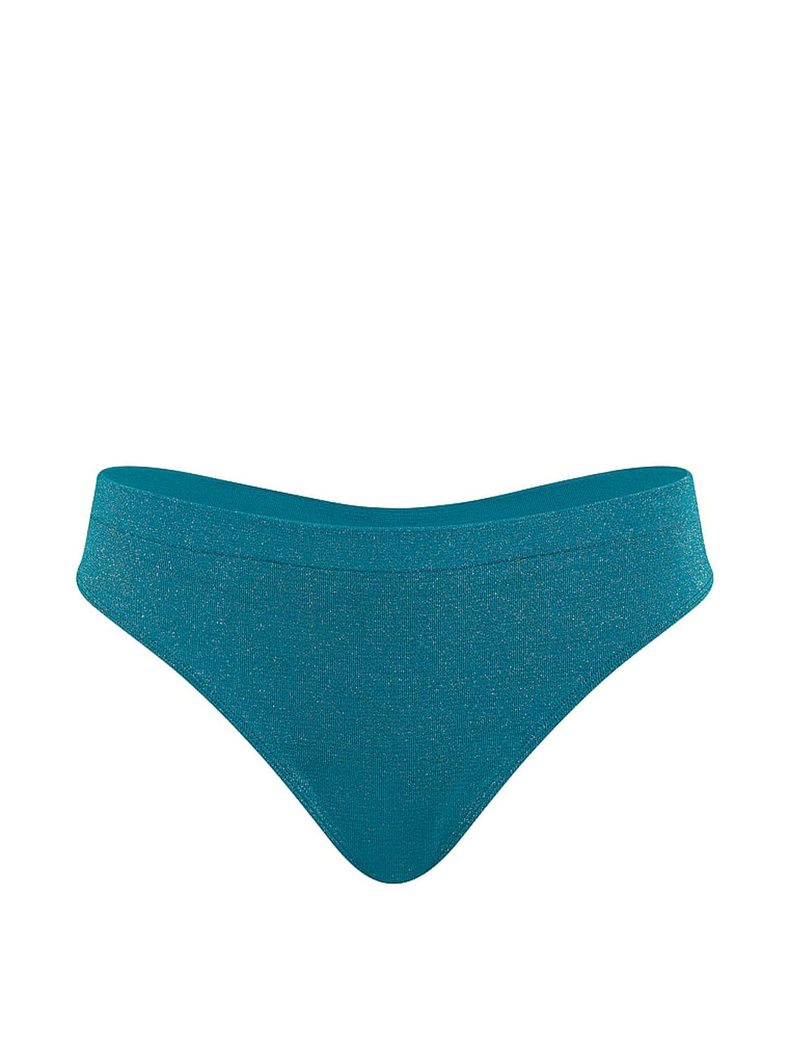 vs Seamless Seamless Shimmer Thong Panty Parrot Blue 3 of 3 
