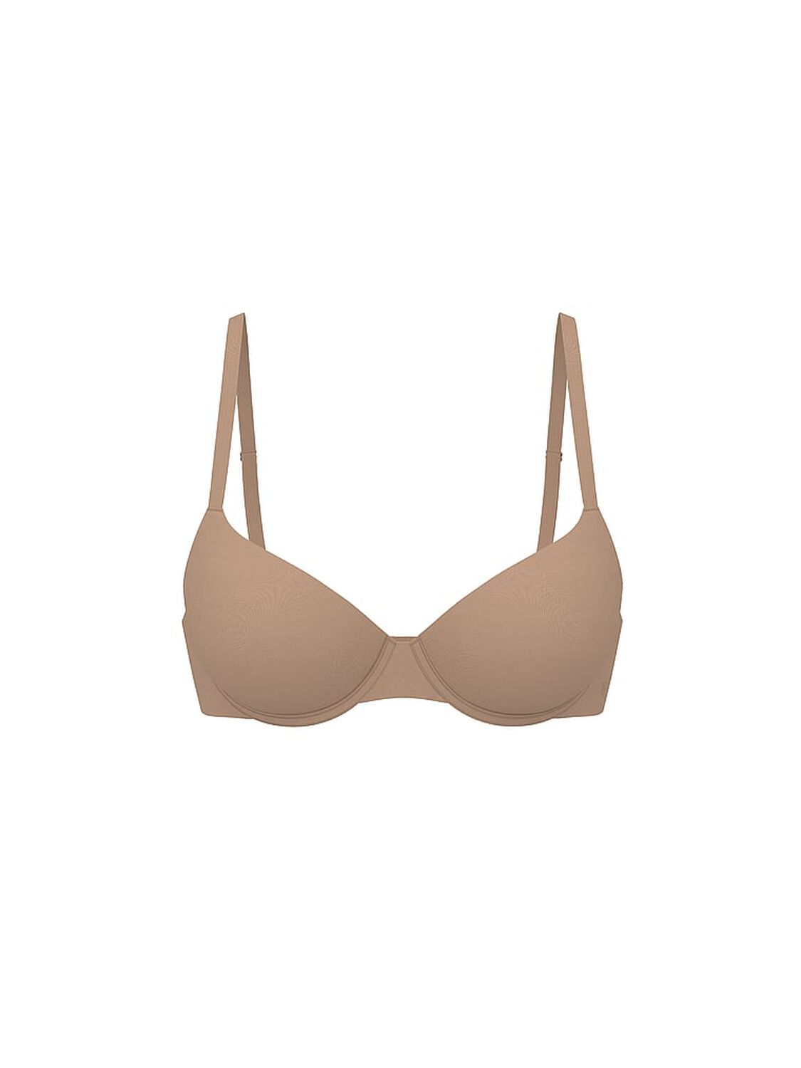 vs The T-Shirt Smooth Lightly Lined Demi Bra Praline 3 of 3 